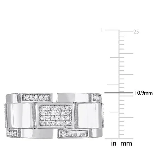 Rings JMS always Original Amour 14 CT Diamond TW Fashion Ring Silver Rings JMS always Original Amour 14 CT Diamond TW Fashion Ring Silver