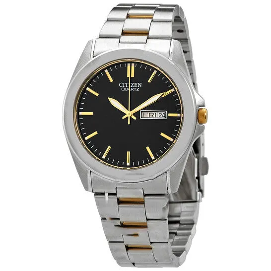 Rings JMS always Original Citizen Quartz Black Dial Twotone Mens Watch BF058456E Rings JMS always Original Citizen Quartz Black Dial Twotone Mens Watch BF058456E