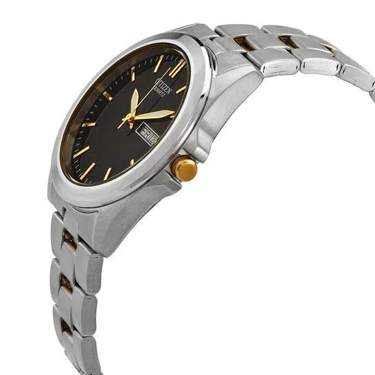 Rings JMS always Original Citizen Quartz Black Dial Twotone Mens Watch BF058456E Rings JMS always Original Citizen Quartz Black Dial Twotone Mens Watch BF058456E
