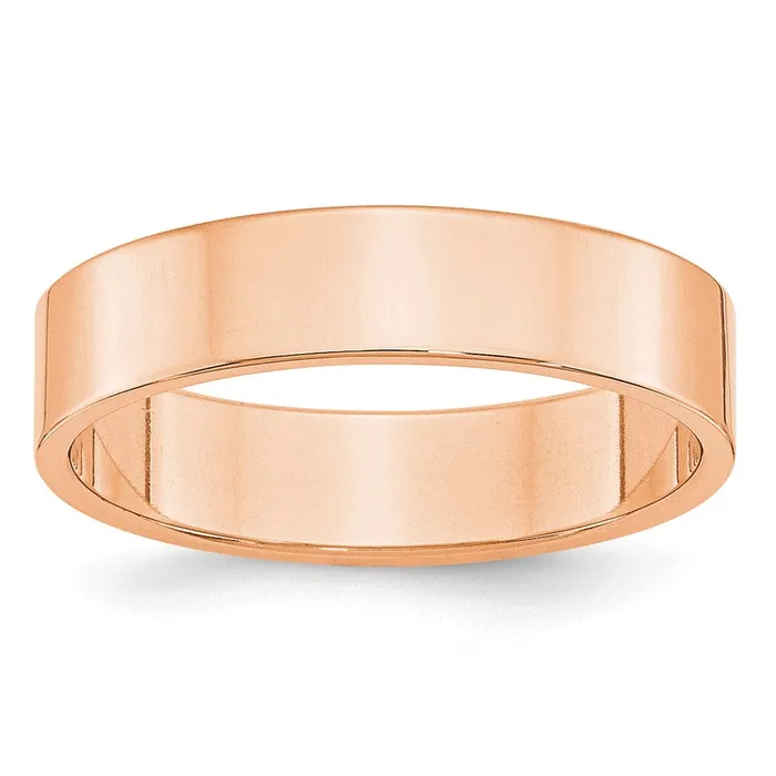 Rings Solid 10K Yellow Gold Rose Gold 5mm Light Weight Flat MensWomens Wedding Band Ring Size 95 Goldia Rings Solid 10K Yellow Gold Rose Gold 5mm Light Weight Flat MensWomens Wedding Band Ring Size 95 Goldia