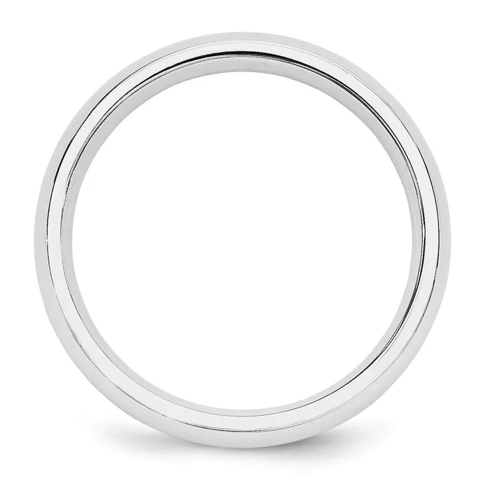 Rings Solid 14K White Gold 5mm Standard Comfort Fit MensWomens Wedding Band Ring Size 135 Goldia Rings Solid 14K White Gold 5mm Standard Comfort Fit MensWomens Wedding Band Ring Size 135 Goldia