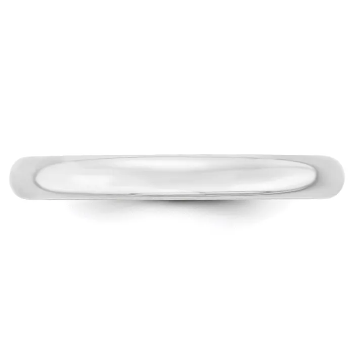 Solid 10K White Gold 3mm Light Weight Comfort Fit MensWomens Wedding Band Ring Size 125 Goldia Rings Solid 10K White Gold 3mm Light Weight Comfort Fit MensWomens Wedding Band Ring Size 125 Goldia Rings