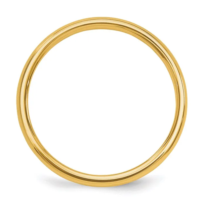 Solid 10K Yellow Gold Polished 2mm MensWomens Wedding Band Ring Size 5 Goldia Rings Solid 10K Yellow Gold Polished 2mm MensWomens Wedding Band Ring Size 5 Goldia Rings