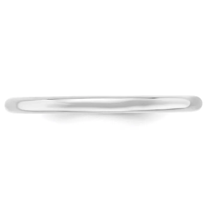 Solid 18K White Gold 2mm Standard Comfort Fit MensWomens Wedding Band Ring Size 8 Goldia Rings Solid 18K White Gold 2mm Standard Comfort Fit MensWomens Wedding Band Ring Size 8 Goldia Rings