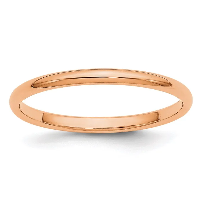 Solid 18K Yellow Gold Rose Gold 2mm Half Round MensWomens Wedding Band Ring Size 13 Goldia Rings Solid 18K Yellow Gold Rose Gold 2mm Half Round MensWomens Wedding Band Ring Size 13 Goldia Rings