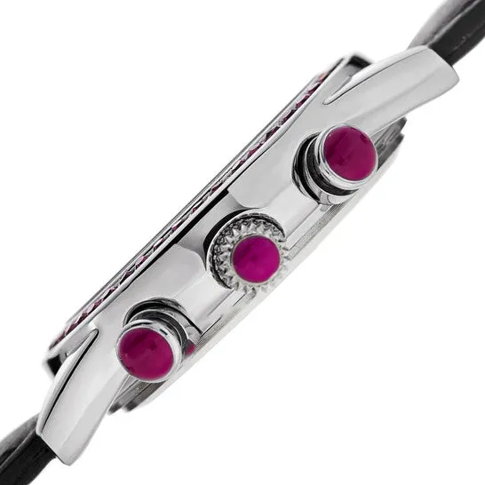Watches JMS always Original August Steiner Quartz Crystal Purple Dial Ladies Watch AS8236PK Watches JMS always Original August Steiner Quartz Crystal Purple Dial Ladies Watch AS8236PK
