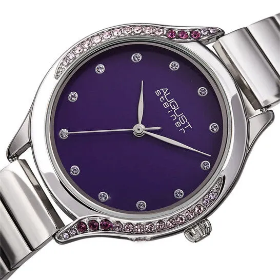 Watches JMS always Original August Steiner Quartz Purple Dial Ladies Watch AS8279PU Watches JMS always Original August Steiner Quartz Purple Dial Ladies Watch AS8279PU
