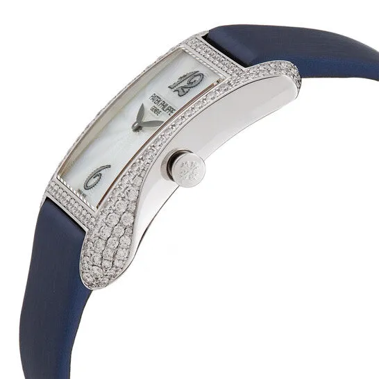 Watches JMS always Original Patek Philippe Gondolo Quartz Diamond Grey Dial Ladies Watch 4972G001 Watches JMS always Original Patek Philippe Gondolo Quartz Diamond Grey Dial Ladies Watch 4972G001