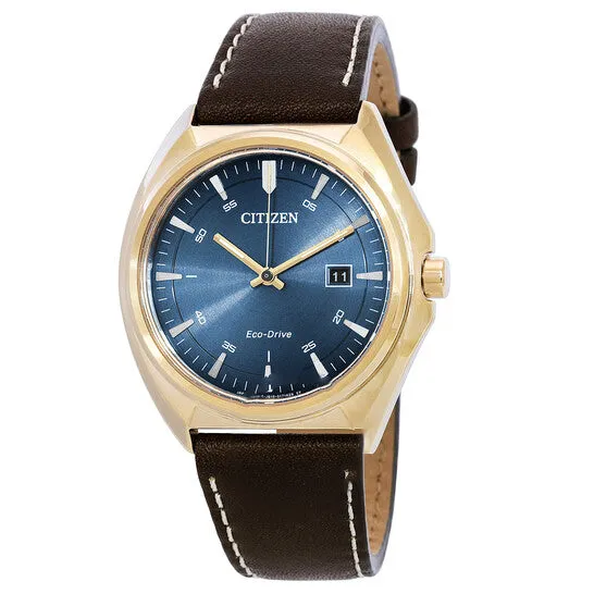 Watches Original Citizen EcoDrive Blue Dial Brown Leather Mens Watch AW157311L JMS always Watches Original Citizen EcoDrive Blue Dial Brown Leather Mens Watch AW157311L JMS always