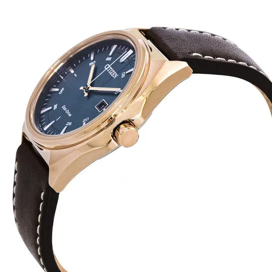 Watches Original Citizen EcoDrive Blue Dial Brown Leather Mens Watch AW157311L JMS always Watches Original Citizen EcoDrive Blue Dial Brown Leather Mens Watch AW157311L JMS always