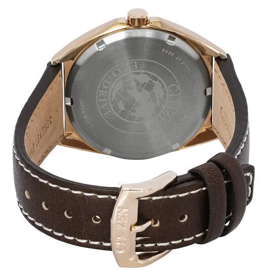 Watches Original Citizen EcoDrive Blue Dial Brown Leather Mens Watch AW157311L JMS always Watches Original Citizen EcoDrive Blue Dial Brown Leather Mens Watch AW157311L JMS always