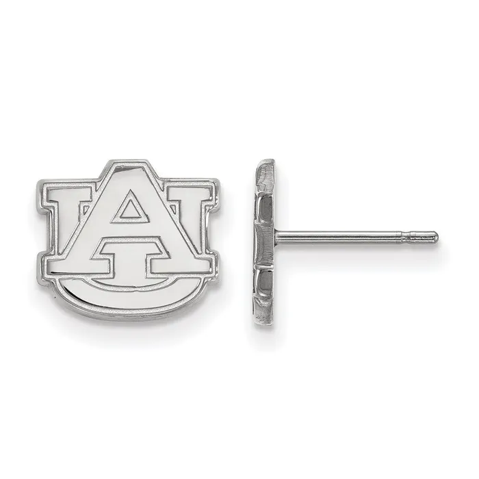10K White Gold Auburn University XS Post Earrings TreasureFineJewelers Earrings 10K White Gold Auburn University XS Post Earrings TreasureFineJewelers Earrings