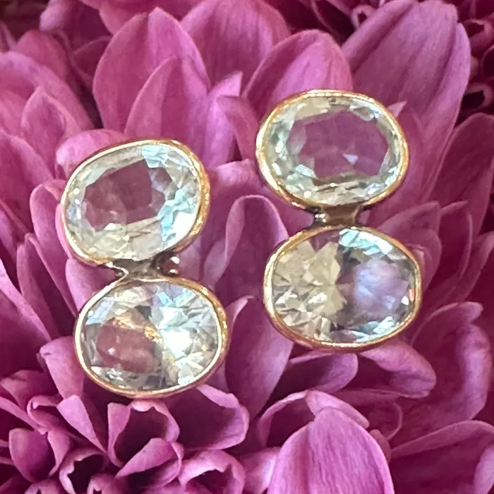 14 Karat White Gold Aquamarine Earrings 21000924 ONeills Estate Jewelry Earrings 14 Karat White Gold Aquamarine Earrings 21000924 ONeills Estate Jewelry Earrings