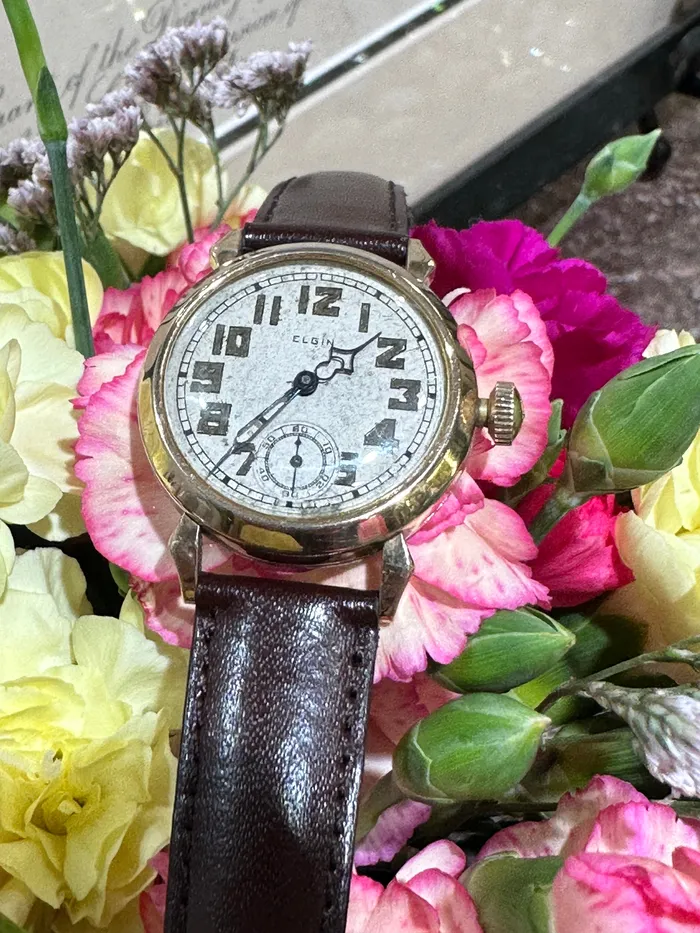 14 Karat Yellow Gold Elgin Watch 54301722 ONeills Estate Jewelry Watches