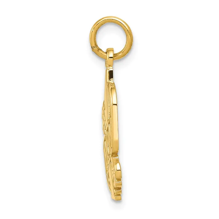 14k 1 MOM Charm TreasureFineJewelers Charm Necklaces