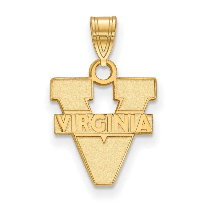 14k Gold University of Virginia Small Pendant TreasureFineJewelers Necklaces 14k Gold University of Virginia Small Pendant TreasureFineJewelers Necklaces