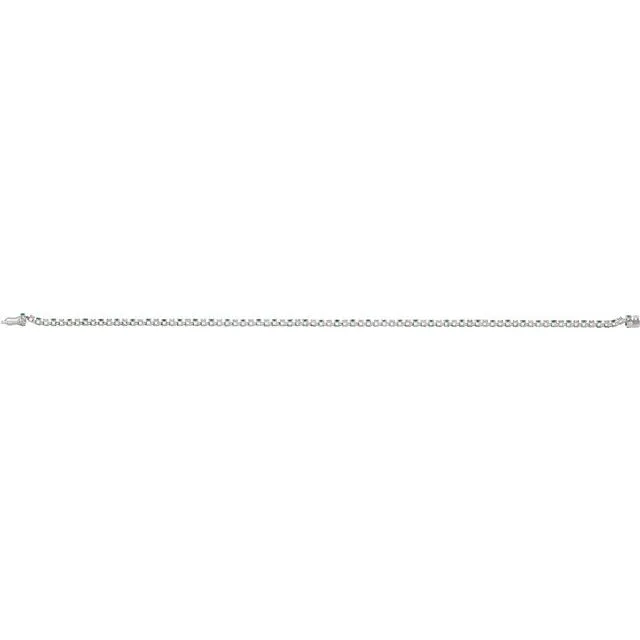 14K White Gold Natural Emerald 58 CTW Natural Diamond Link 7 14 Bracelet TreasureFineJewelers Bracelets