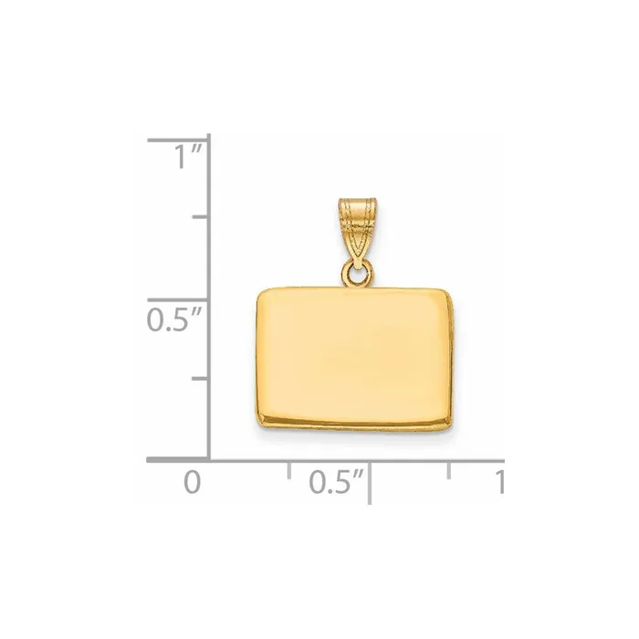 14k Yellow Gold Colorado State Pendant TreasureFineJewelers PreStyled Sets