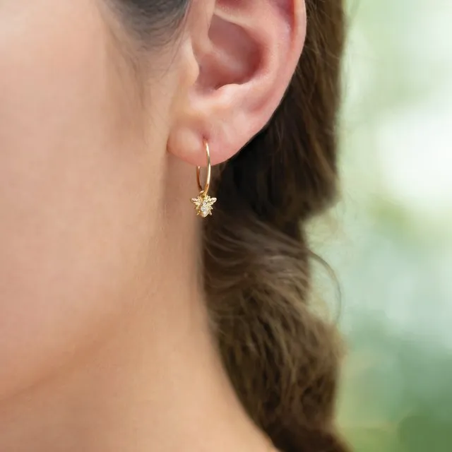 Earrings TreasureFineJewelers 14K Rose Gold 20 mm Endless Hoop Earrings
