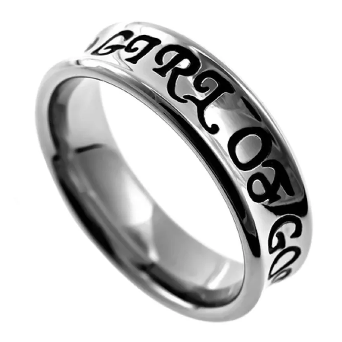 GIRL OF GOD Proverbs 31 Womens Christian Truth Band Ring Stainless Steel North Arrow Shop Rings GIRL OF GOD Proverbs 31 Womens Christian Truth Band Ring Stainless Steel North Arrow Shop Rings