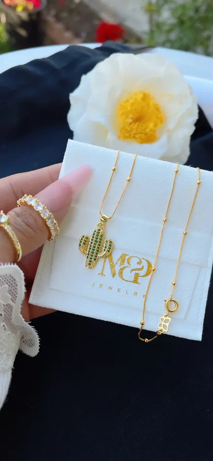 MP Jewelry Necklaces Cactus Necklace