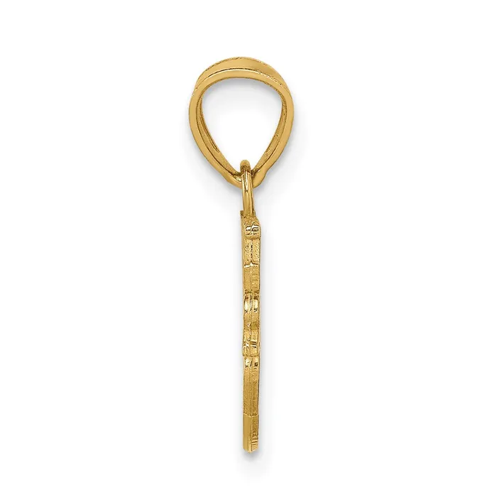 Necklaces 14K Diamondcut Special Sister Pendant TreasureFineJewelers