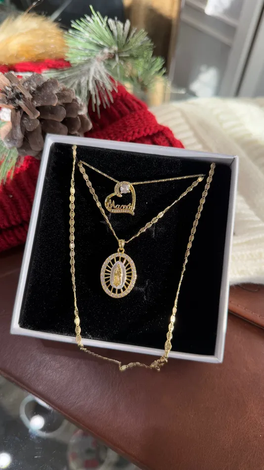 Necklaces 18K Mama Necklace Set MP Jewelry
