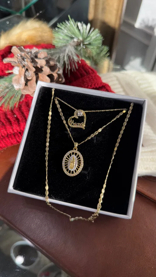 Necklaces 18K Mama Necklace Set MP Jewelry Necklaces 18K Mama Necklace Set MP Jewelry