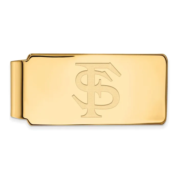PreStyled Sets TreasureFineJewelers 10k Gold Florida State University FS Money Clip PreStyled Sets TreasureFineJewelers 10k Gold Florida State University FS Money Clip