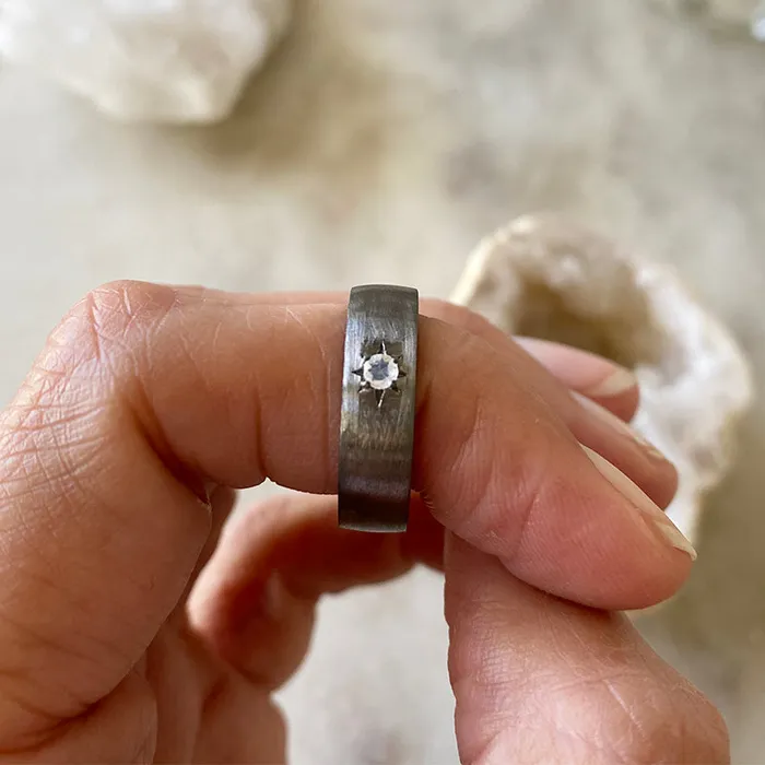 Rings Robindira Unsworth Lyra Moonstone Ring