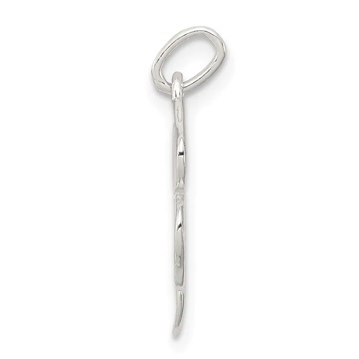 Rings TreasureFineJewelers Sterling Silver 4leaf Clover Charm