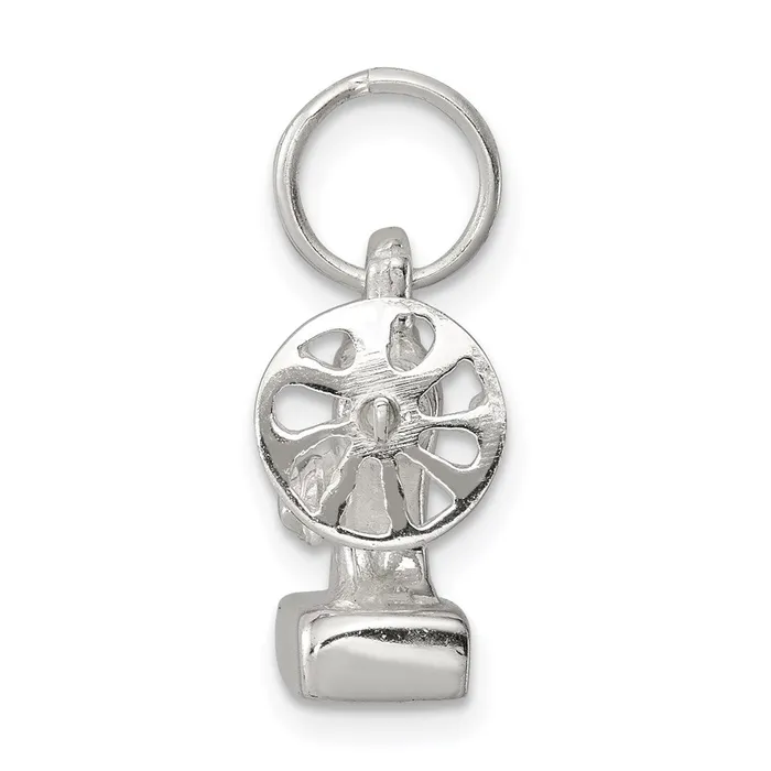 Rings TreasureFineJewelers Sterling Silver Sewing Machine Charm