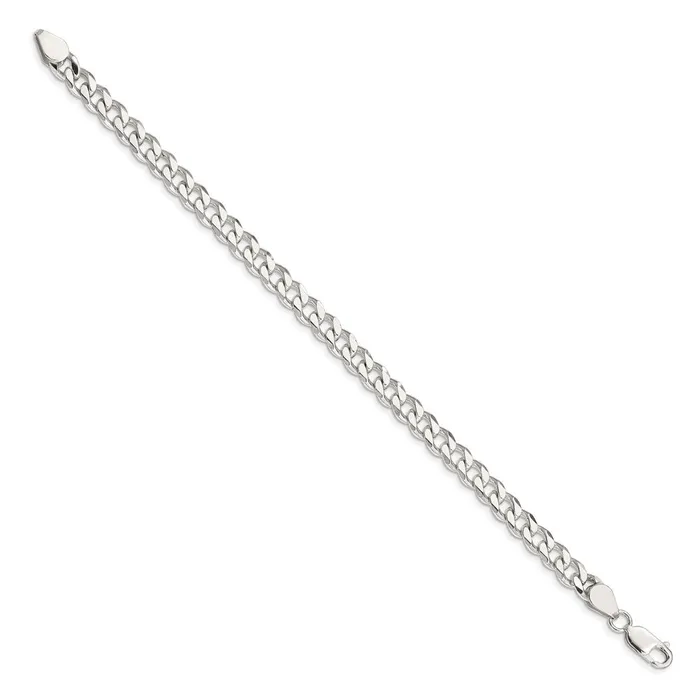 Sterling Silver 7mm Curb Chain TreasureFineJewelers Rings