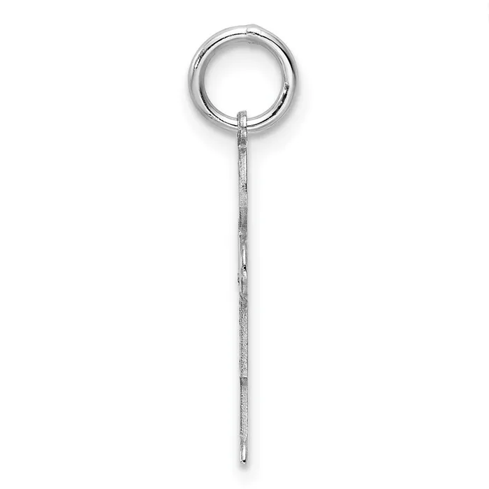 Sterling Silver Rhodiumplated Hugs Kid Charm TreasureFineJewelers Rings