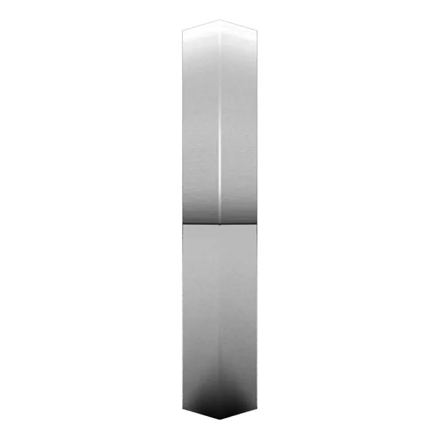 TreasureFineJewelers 10K White Gold 4 mm Knife Edge Comfort Fit Wedding Band Rings