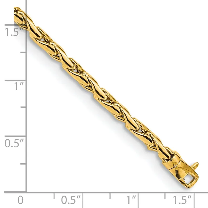 TreasureFineJewelers 14K 325mm Polished Fancy Link Bracelet Bracelets
