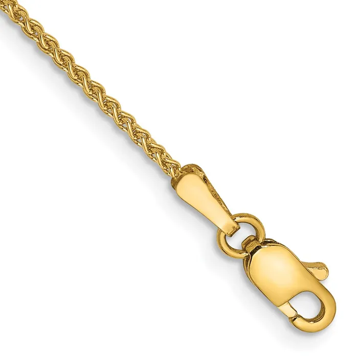 TreasureFineJewelers Bracelets 14K 7 inch 125mm Spiga with Lobster Clasp Bracelet TreasureFineJewelers Bracelets 14K 7 inch 125mm Spiga with Lobster Clasp Bracelet