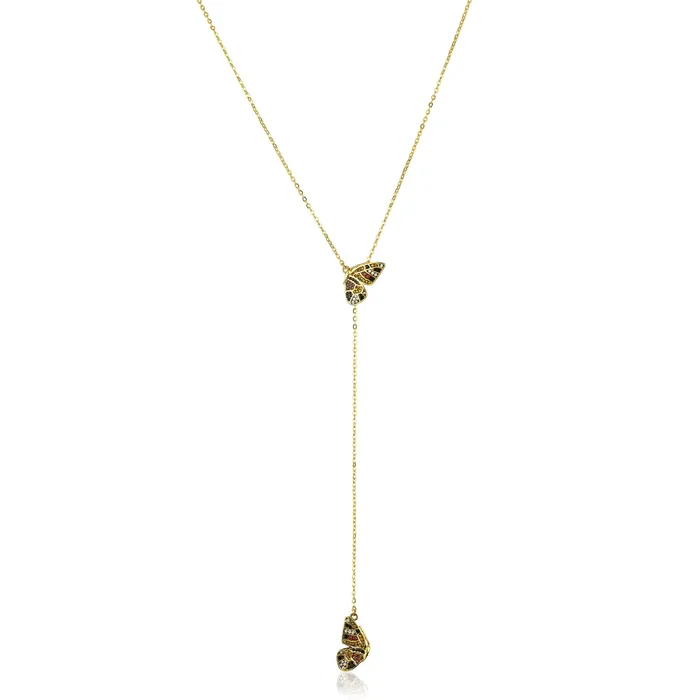vendorunknown Necklaces Butterfly Threader Necklace
