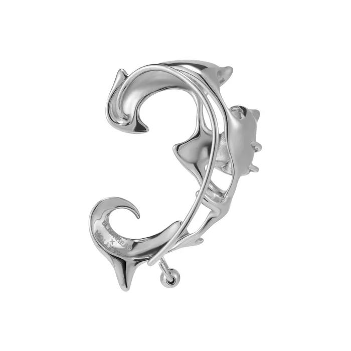 Earrings Blackheadshop Devil Spike Ear Cuff Earrings Blackheadshop Devil Spike Ear Cuff