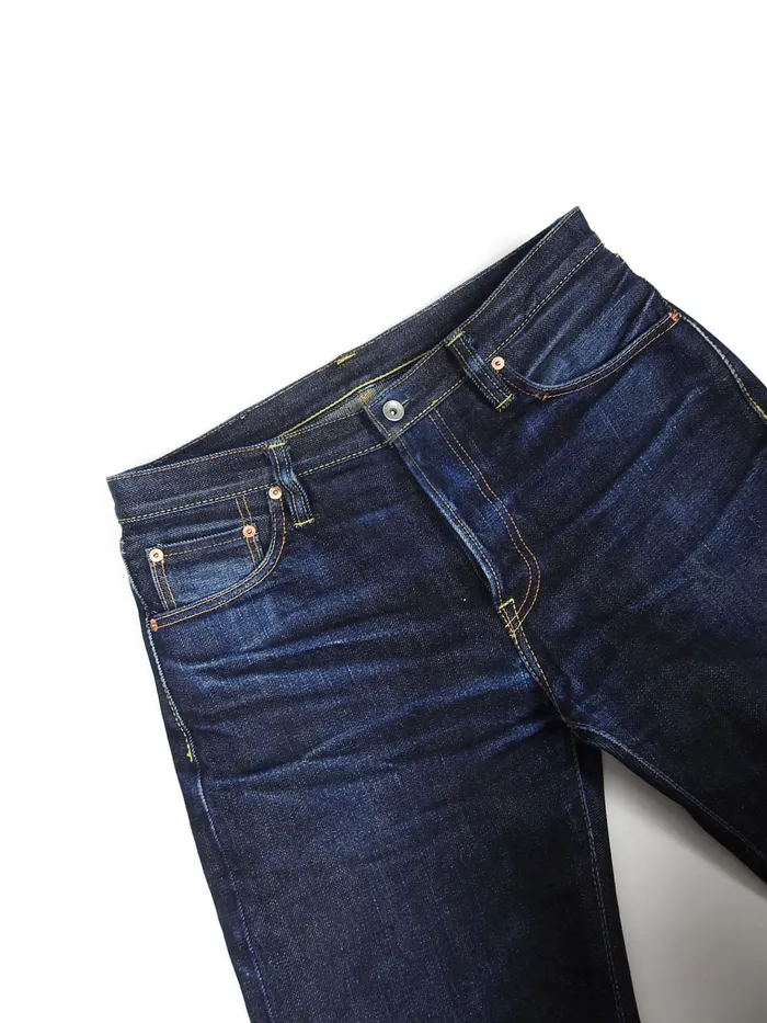Iron Heart 666 21oz Selvedge Jeans Size 34x36 I Miss You MAN Necklaces