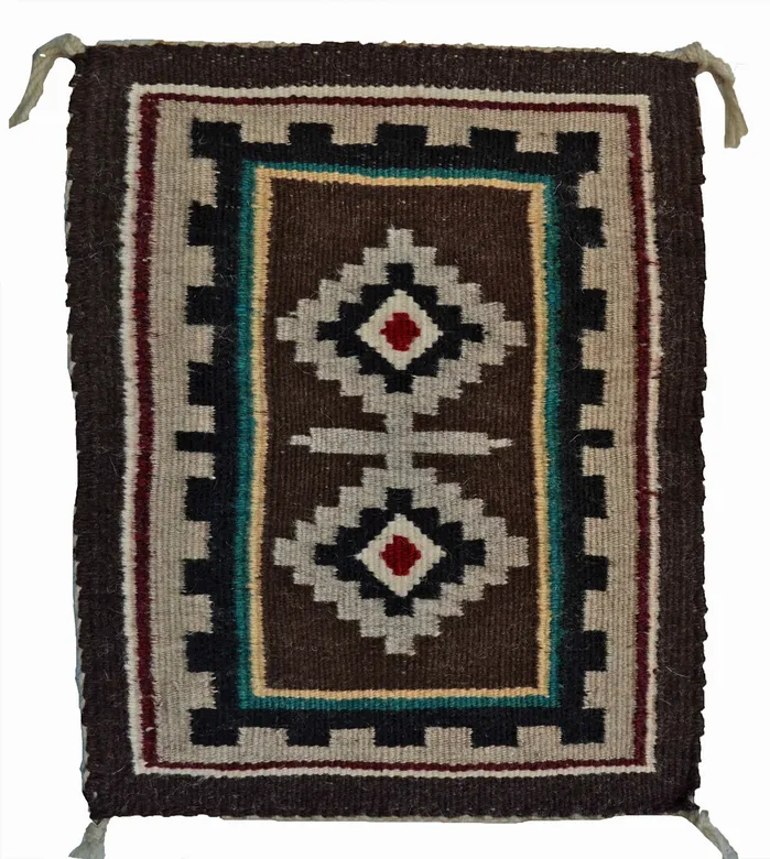 navajorug Necklaces Crystal Design Navajo Rug Malinda Nez Churro 1736 115 x 14 navajorug Necklaces Crystal Design Navajo Rug Malinda Nez Churro 1736 115 x 14