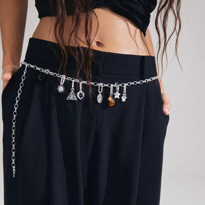 Necklaces Pilgrim Charm Silver Plated Chain Necklace