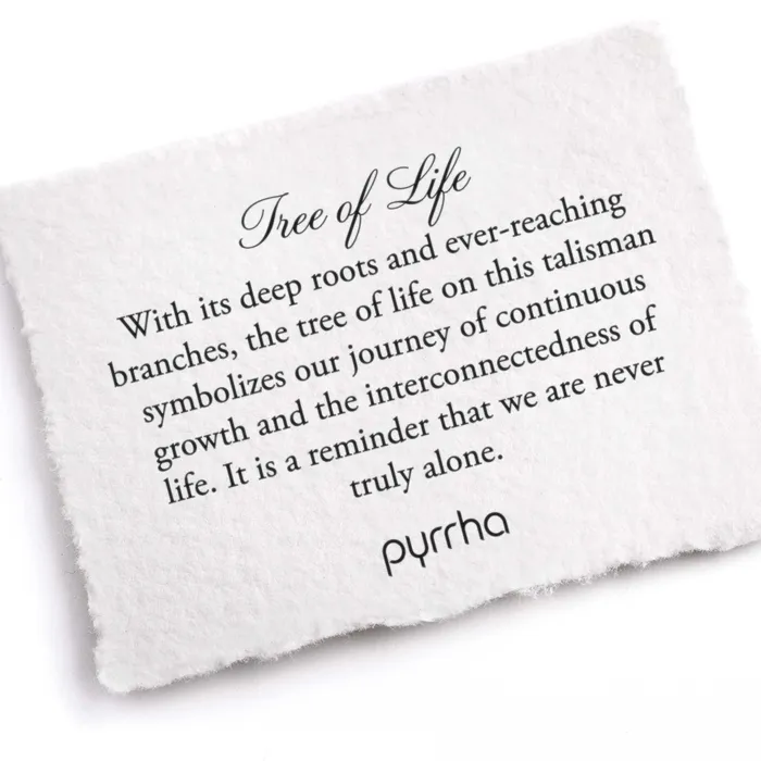 Necklaces Pyrrha Tree of Life