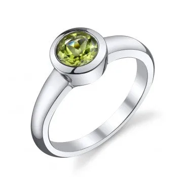 Rings Bezel Set Solitaire Ring Four Peaks Mining Co