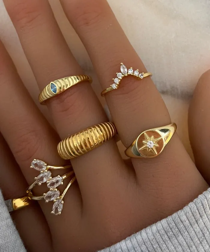 Rings Empress CZ Ring KHLOE JEWELS