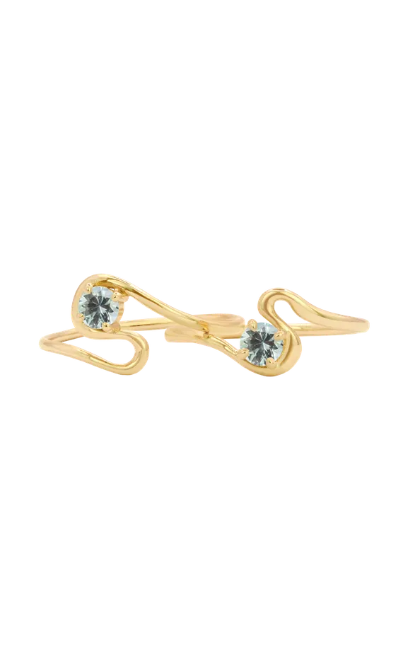Rings Montana Sapphire Twin Flame Ring Set Faeber Studio