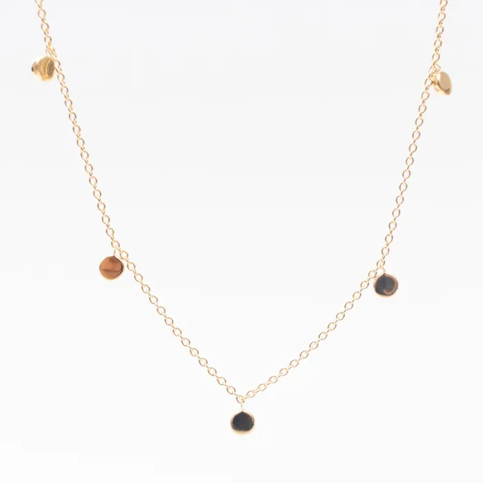 Tashi Necklaces Gold Vermeil Confetti Necklace