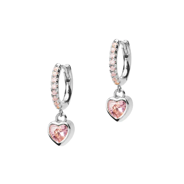 THORNE DYNASTY Necklaces Royal Heart Huggies