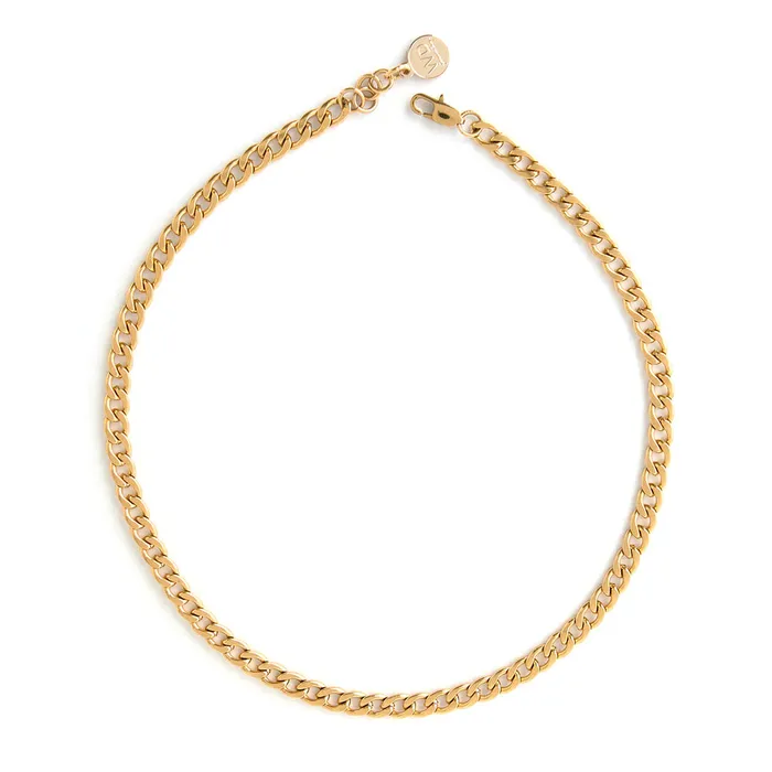 WellDunn Cobain Gold Necklace Necklaces