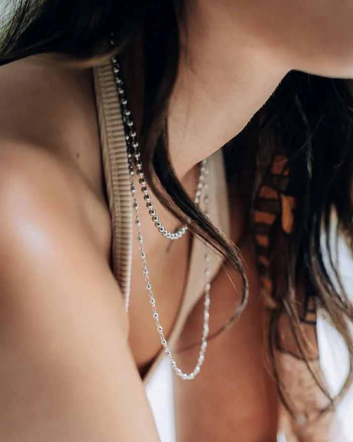 WellDunn Maldon Silver Necklace Necklaces